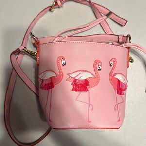 Cute flamingo handbag